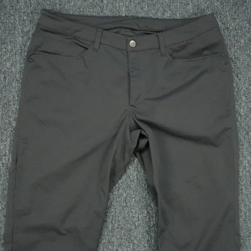 lululemon Pants Mens 36x32 Gray ABC Commuter Straight 5 Pocket Stretch Trouser